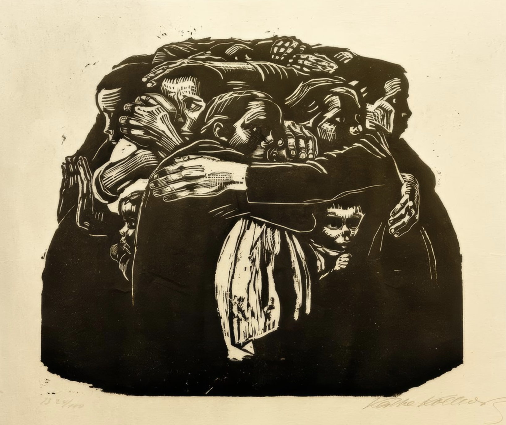 "Las madres" de Käthe Kollwitz